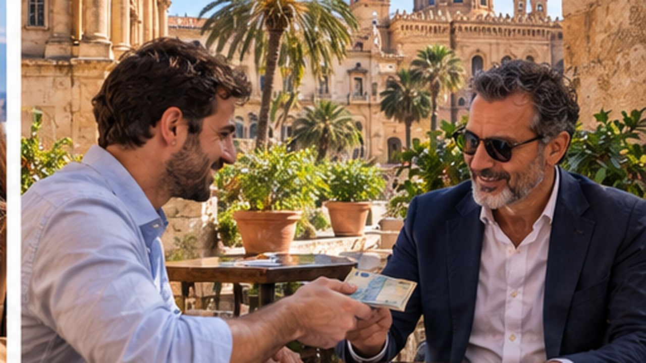 Prêt entre particuliers à Palerme, Italie