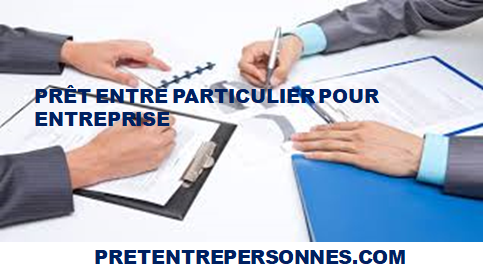 PRÊT ENTRE PARTICULIER ENTREPRENEUR