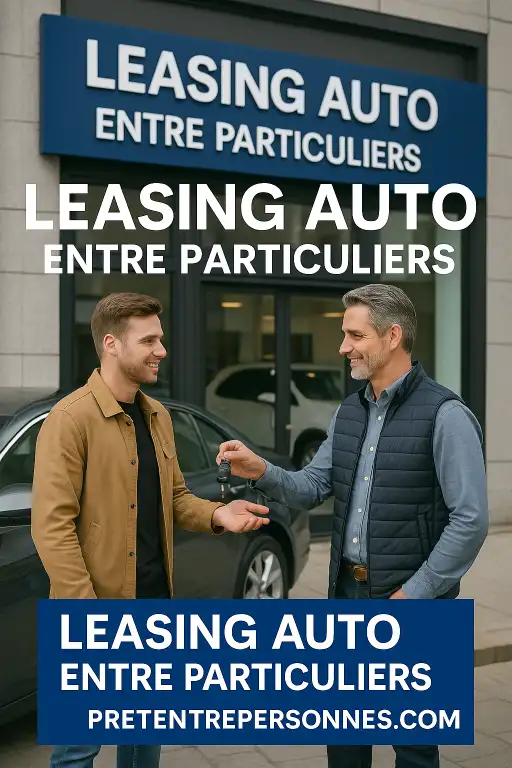 LEASING AUTO ENTRE PARTICULIER (TRANSFERT DE LEASING)